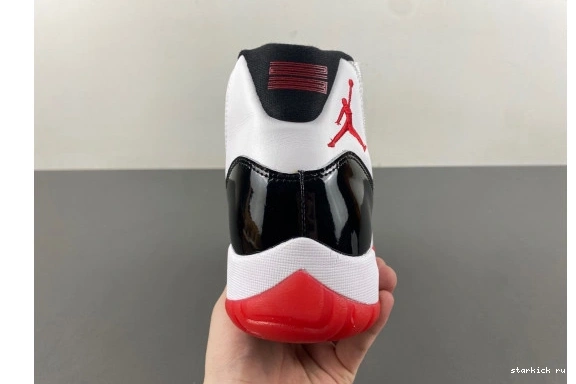 Retro CT8012-106  Bred Jordan 11 CT8012-106 High Concord 0122
